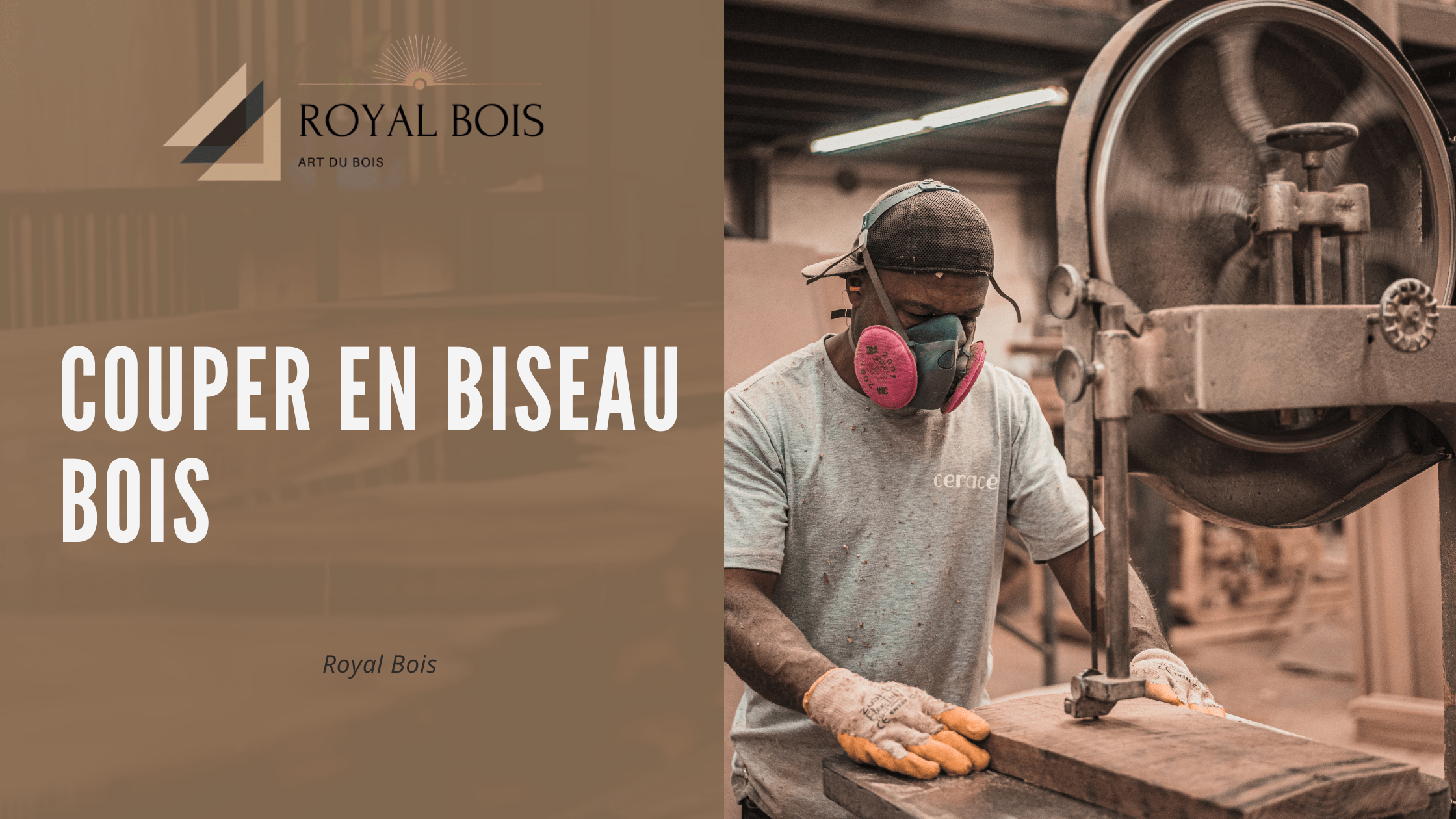 Couper en biseau dans le bois