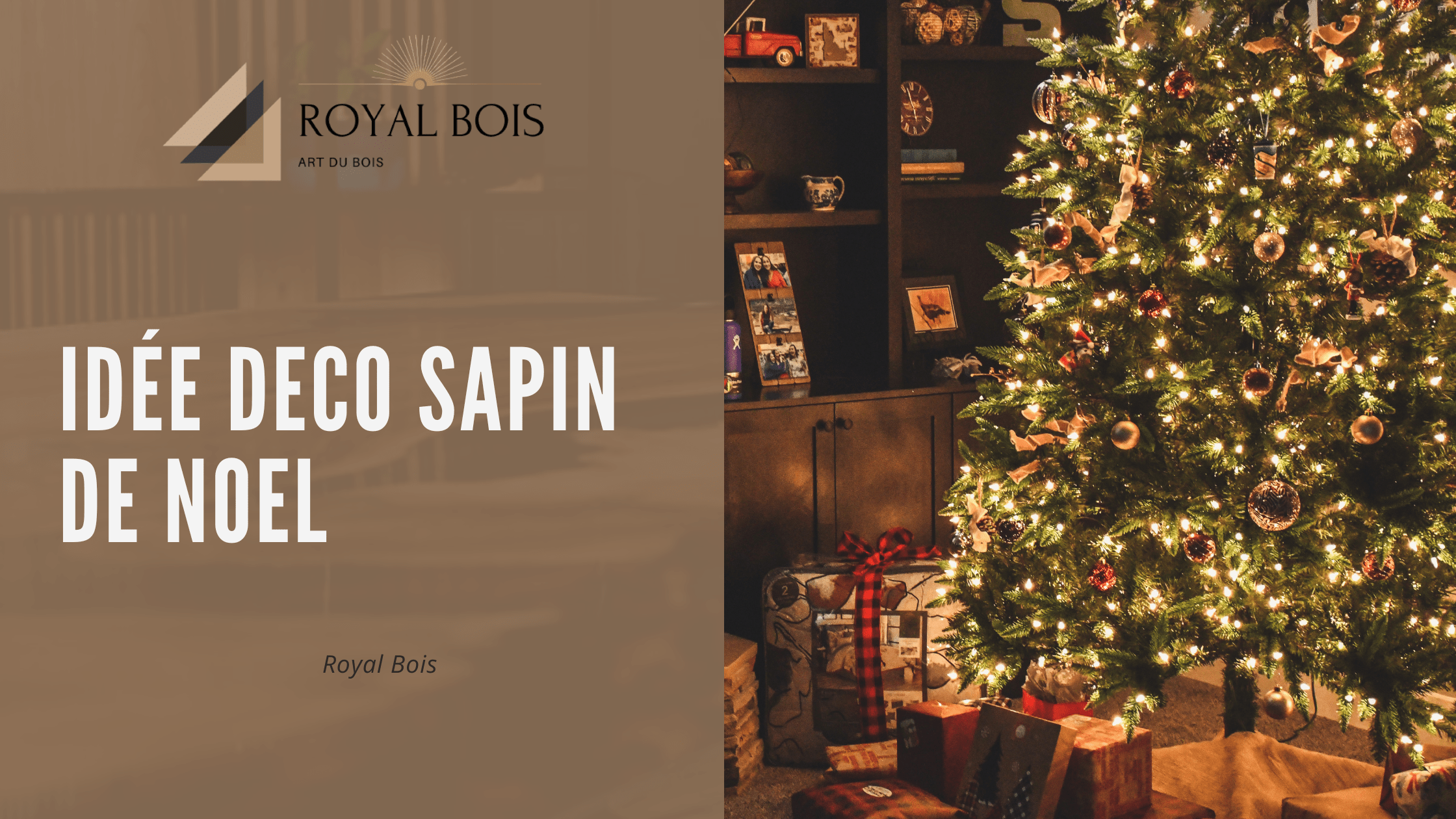 Idée deco sapin de noel