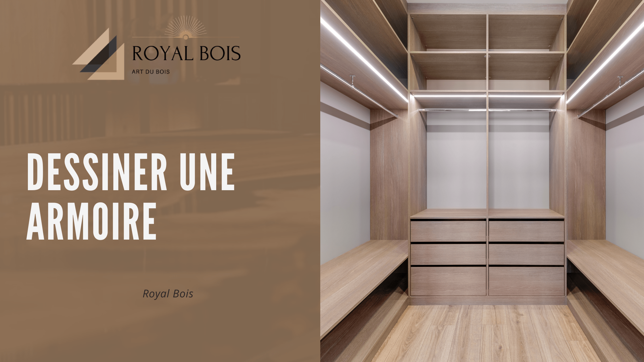 Dessiner armoire pour votre projet en bois