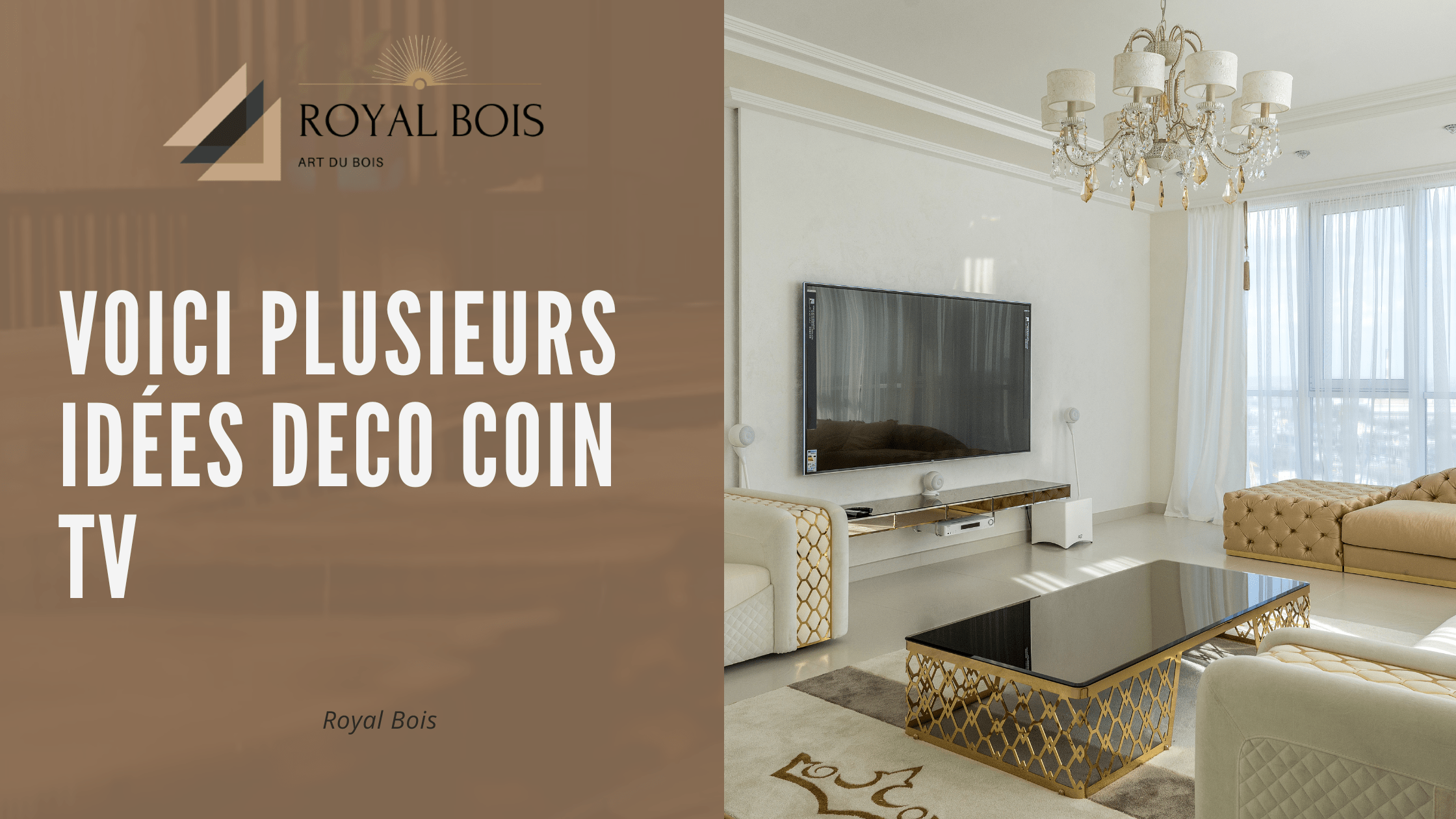 Voici plusieurs idées deco coin tv