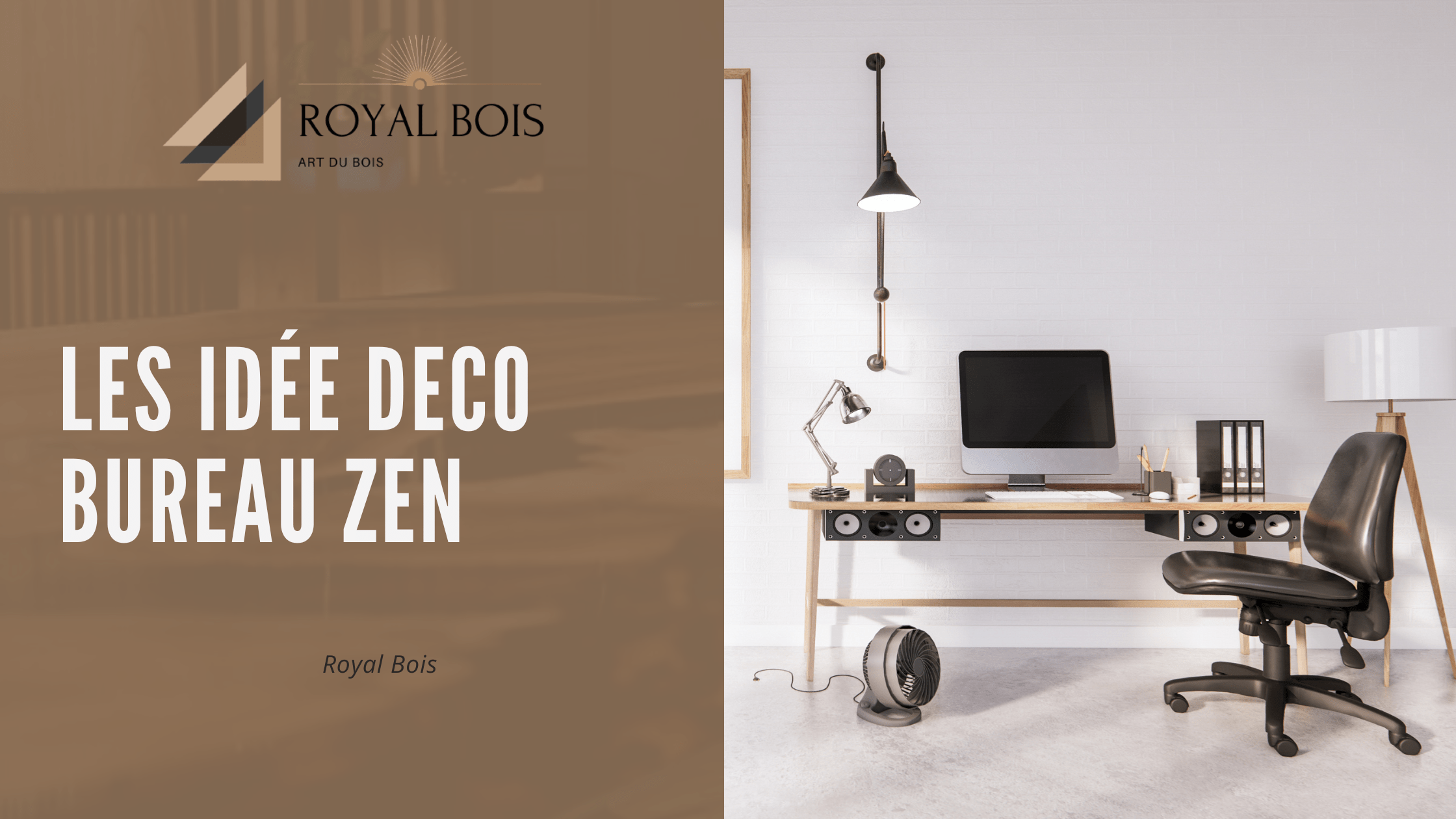 Les idées deco bureau zen