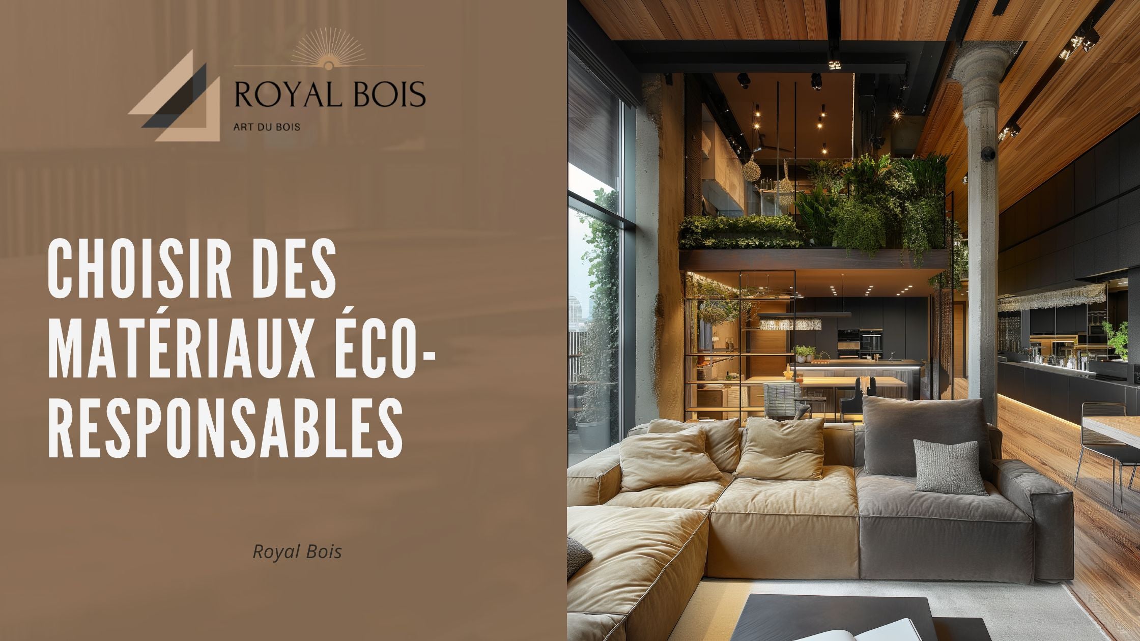 Décoration intérieure durable : choisir des matériaux éco-responsables