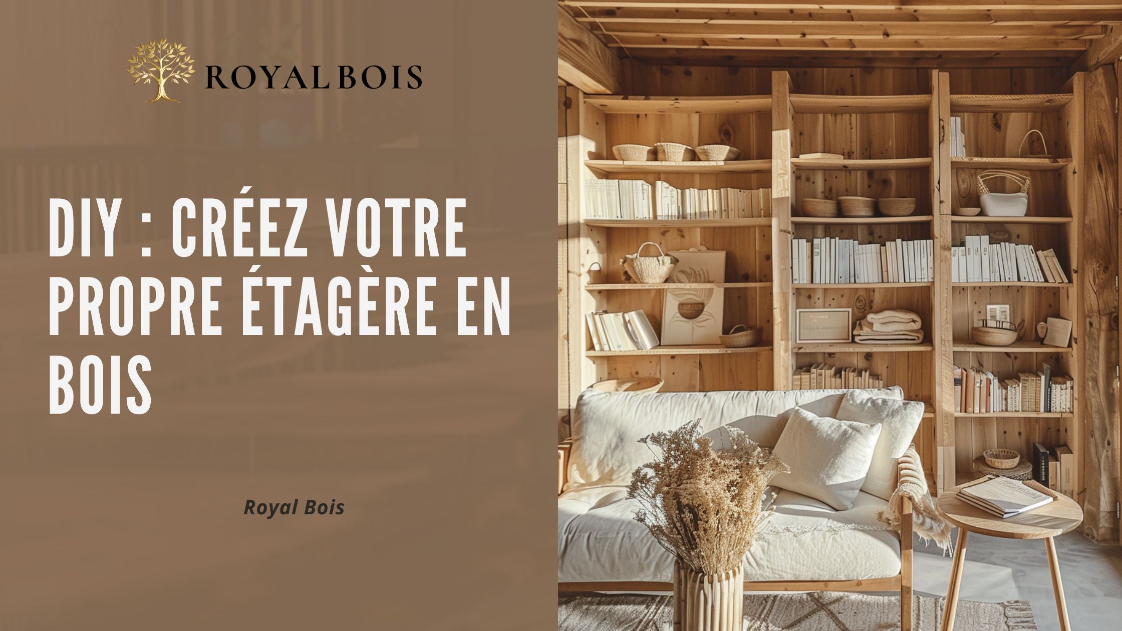 DIY : Créez votre propre étagère en bois