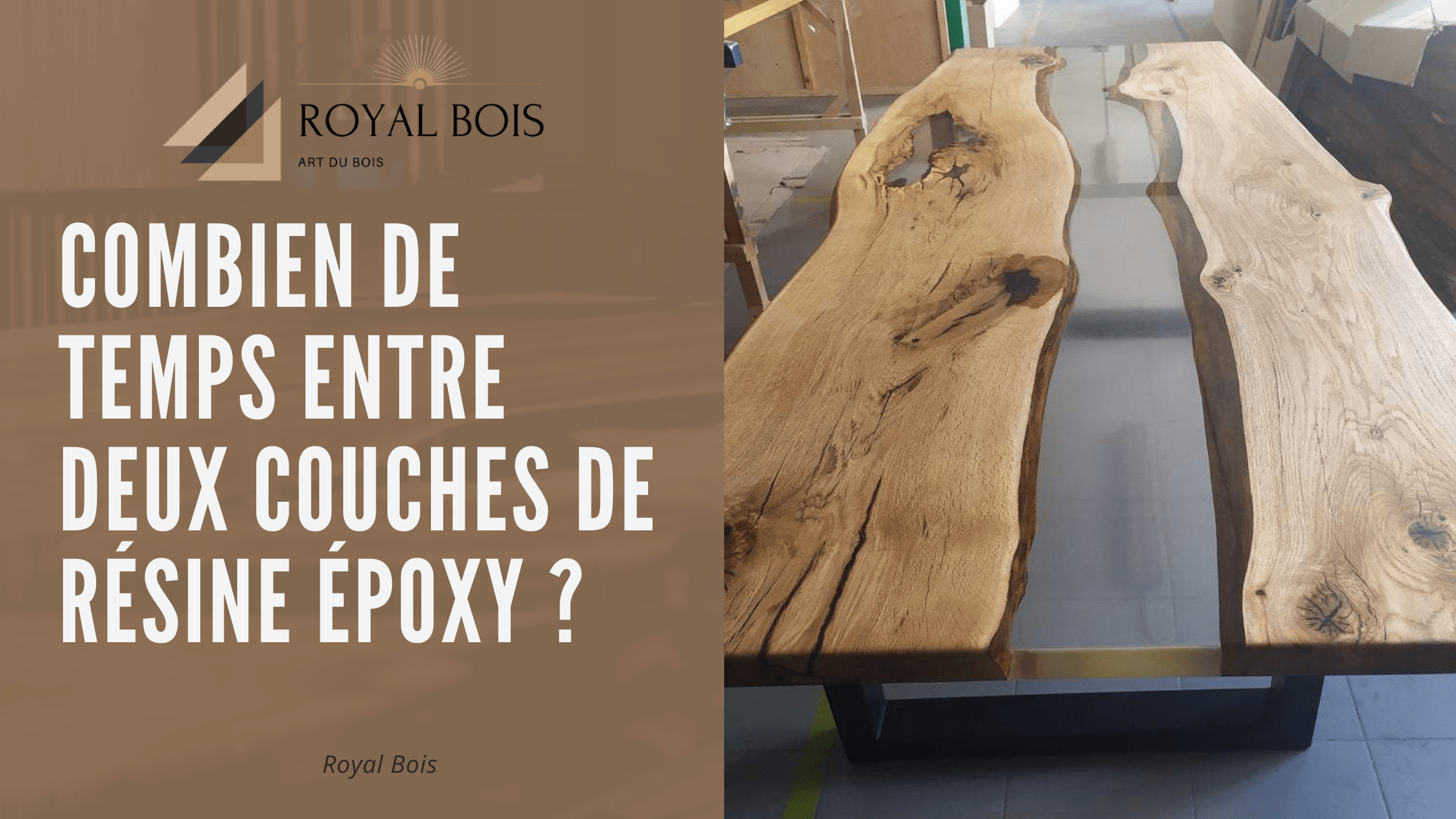 Combien de temps entre deux couches de résine époxy