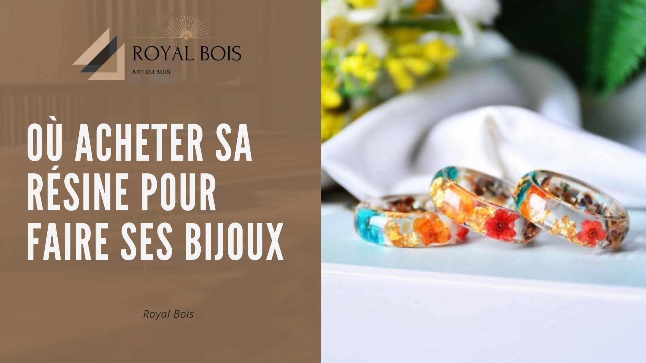 Où acheter de la résine pour faire ses bijoux ?