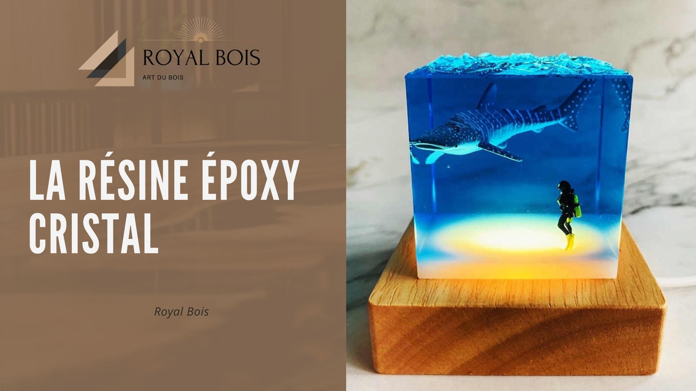 La résine époxy cristal
