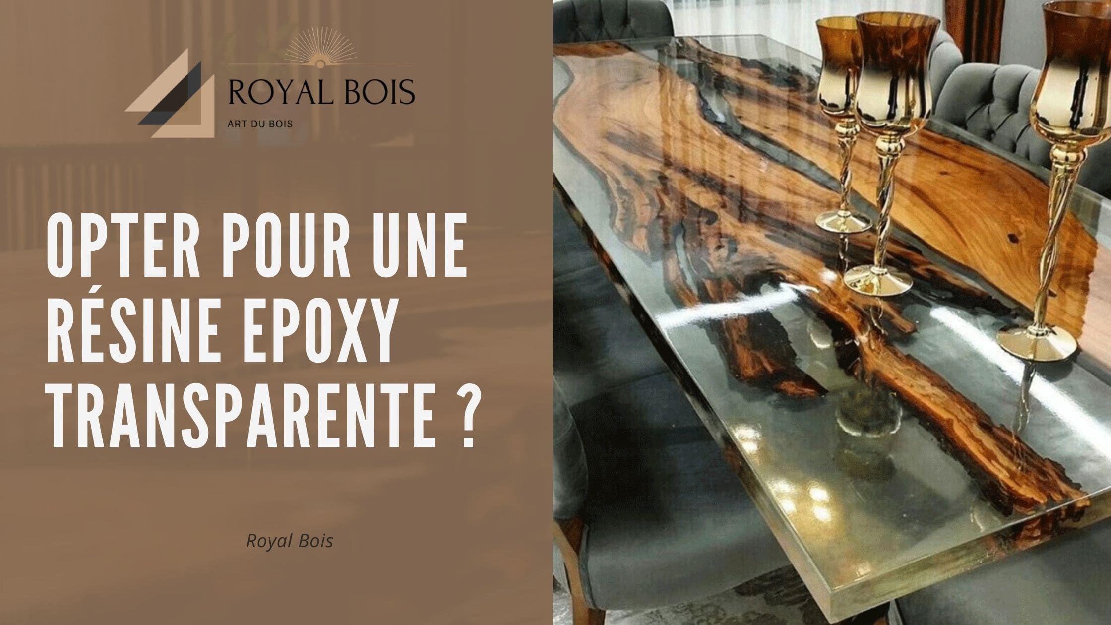 résine epoxy transparente