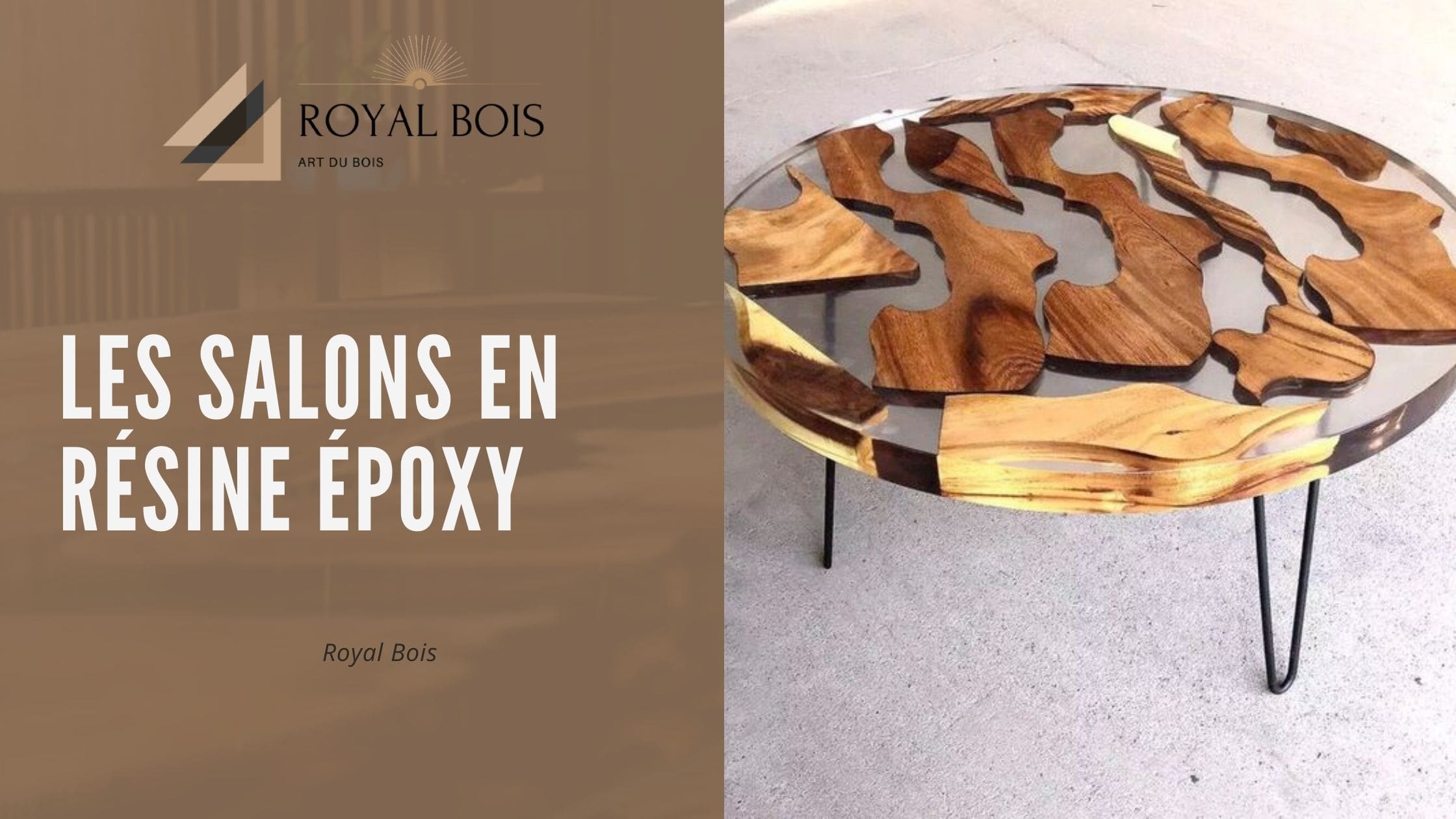 Les salons en résine époxy
