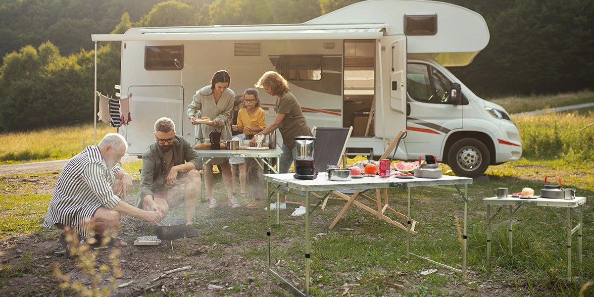 Table de jardin aluminium extensible