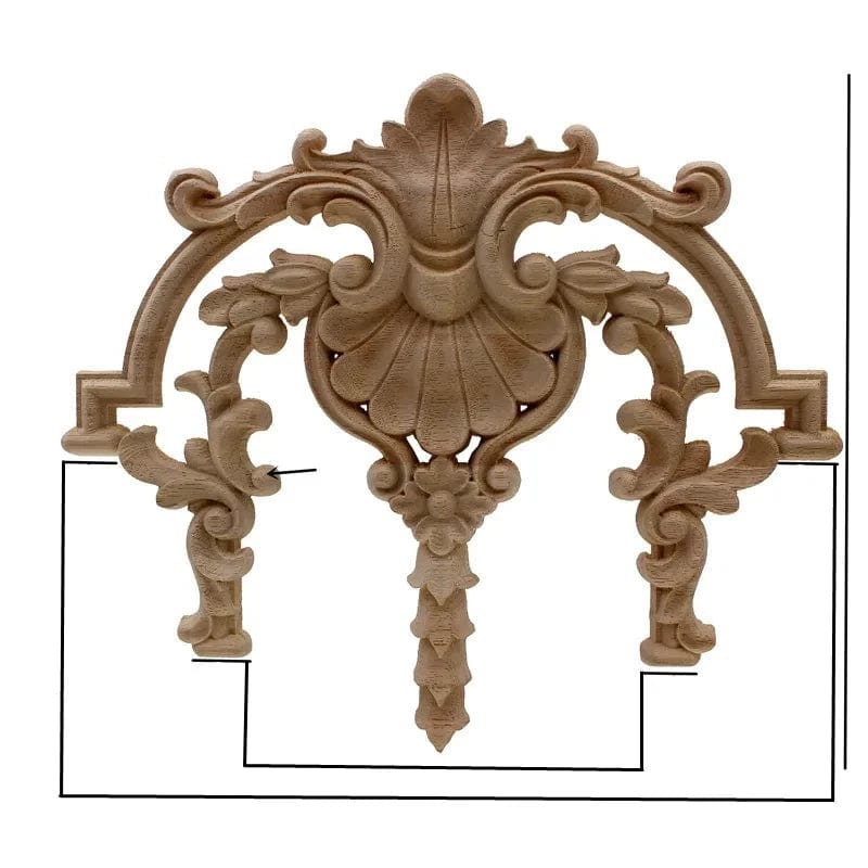 Applique murale bois fait maison