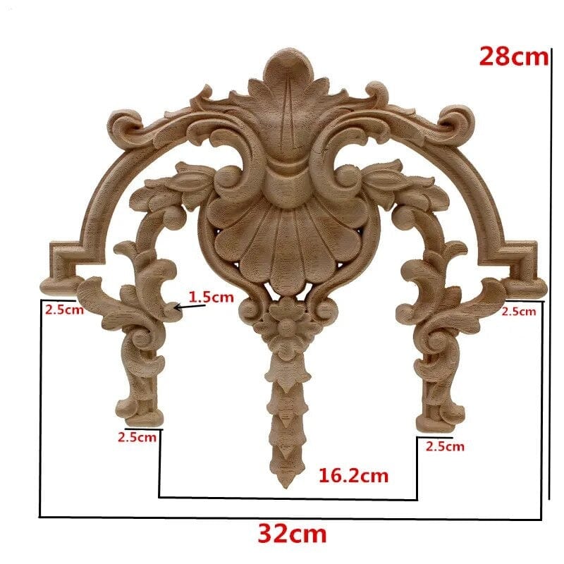 Applique murale bois fait maison