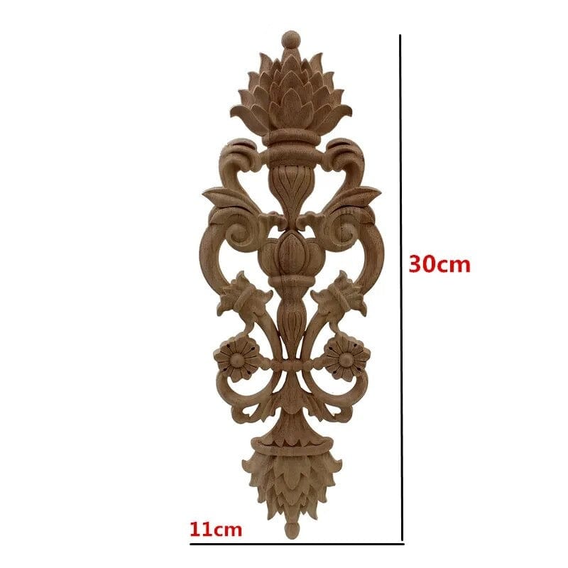 Applique murale bois fait maison