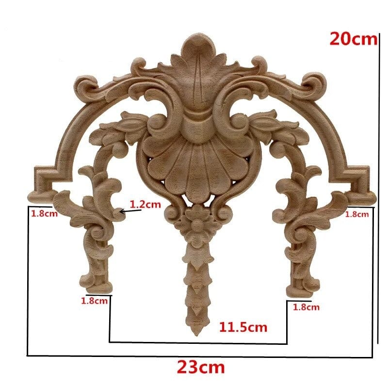 Applique murale bois fait maison