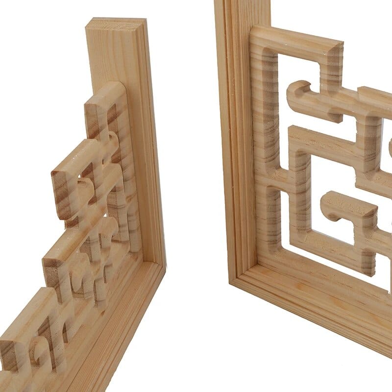 Applique murale chambre bois