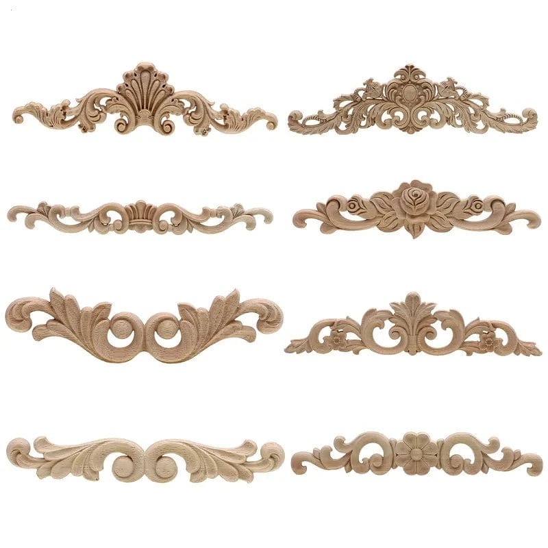 applique murale en bois