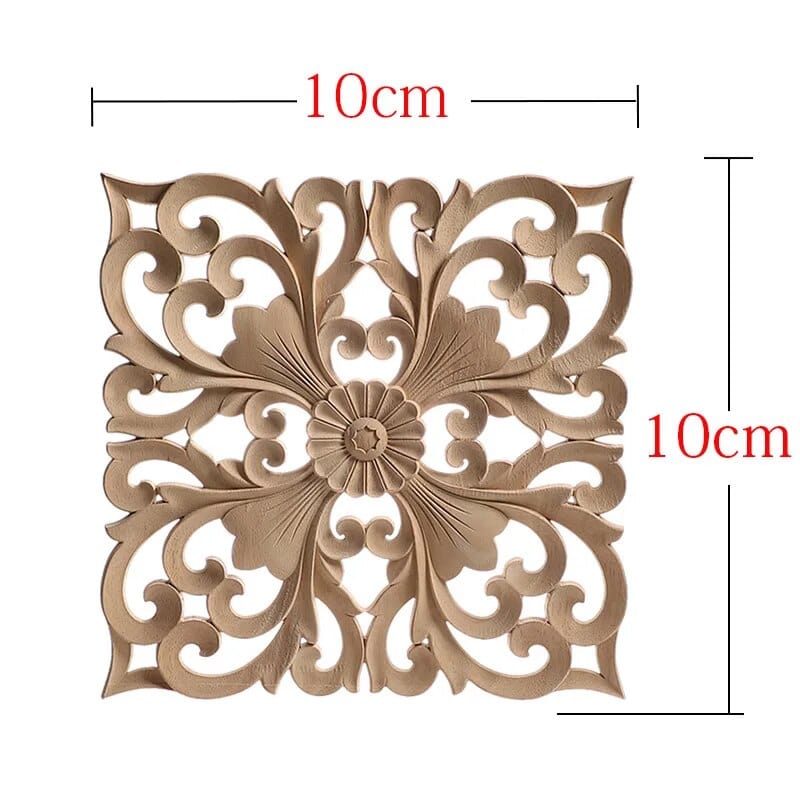 Appliques murales en bois