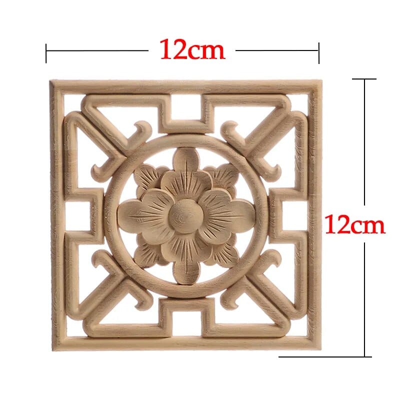 Appliques murales en bois