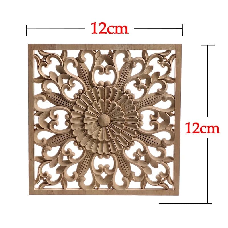 Appliques murales en bois