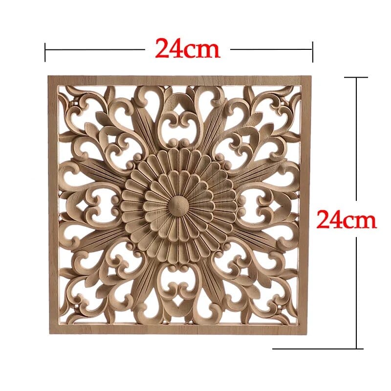 Appliques murales en bois