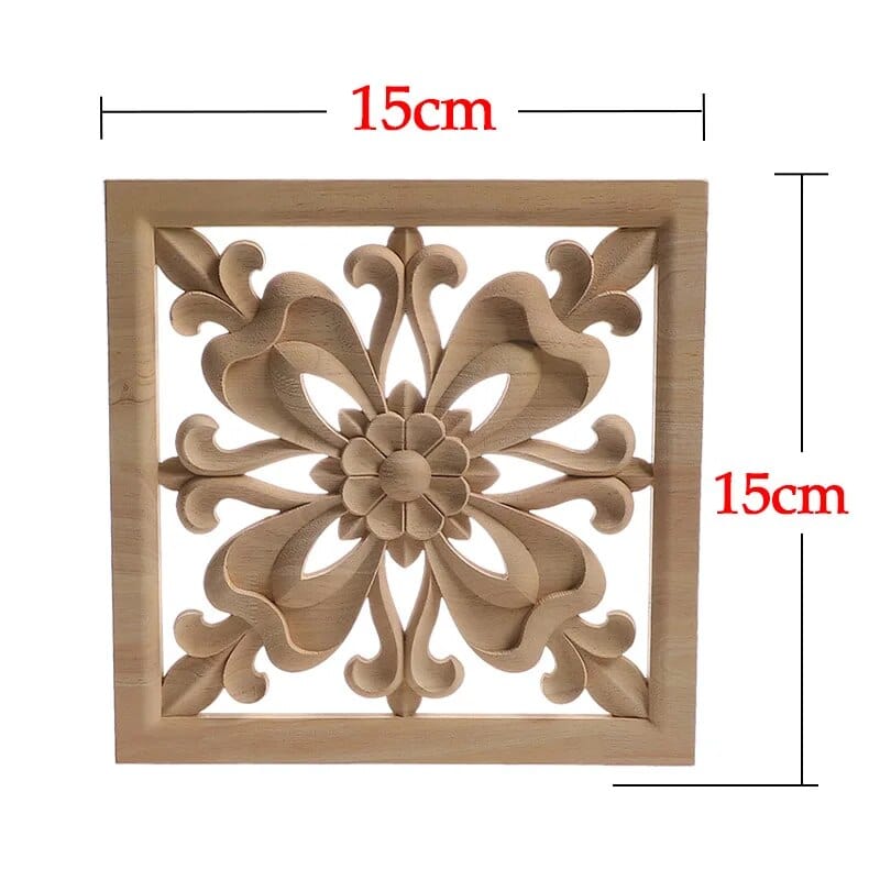 Appliques murales en bois