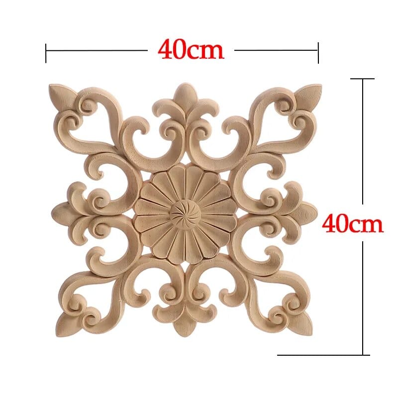 Appliques murales en bois