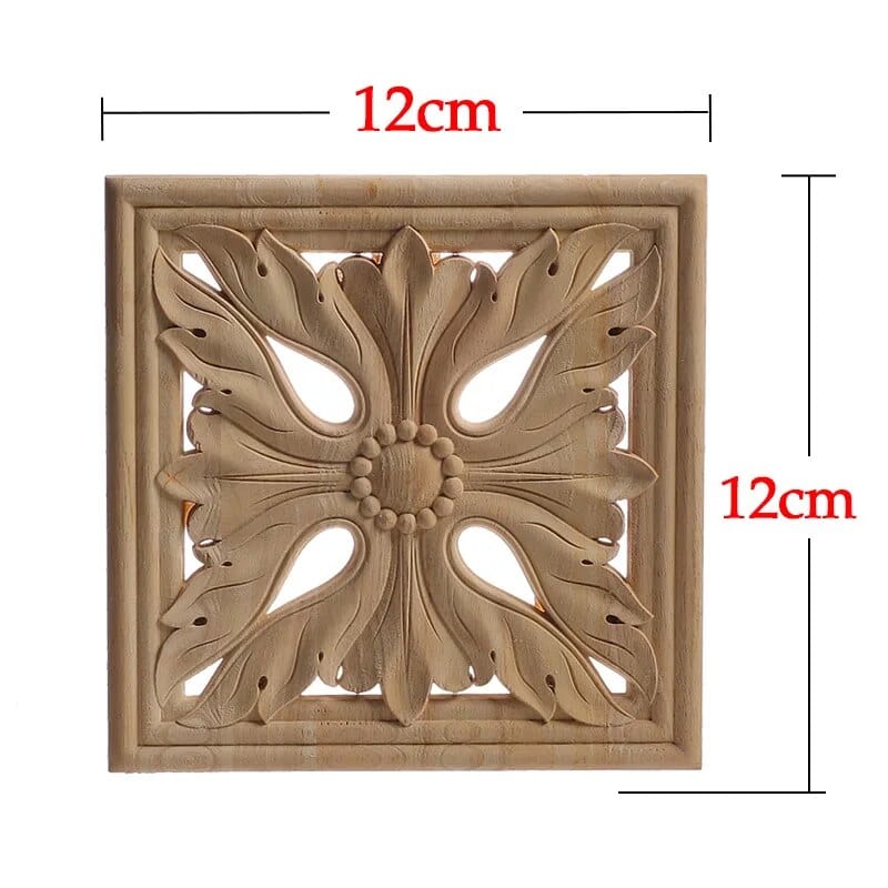 Appliques murales en bois