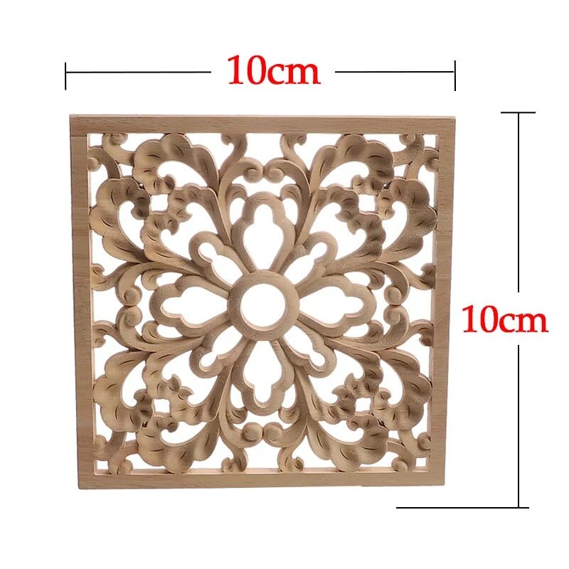 Appliques murales en bois