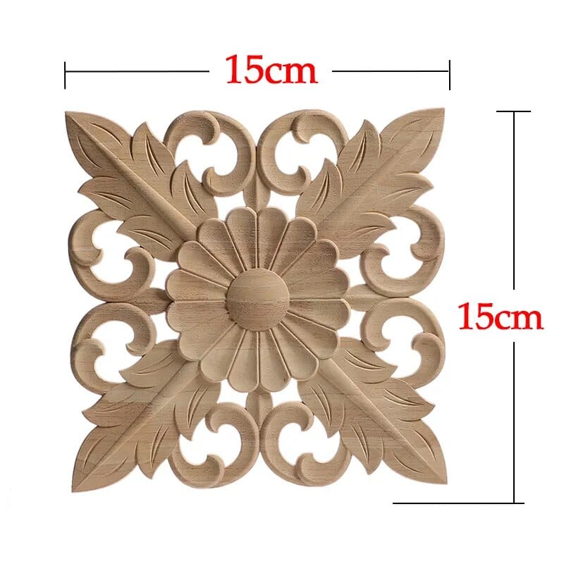 Appliques murales en bois