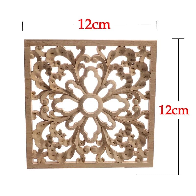 Appliques murales en bois