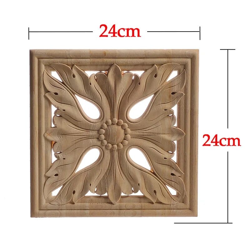 Appliques murales en bois