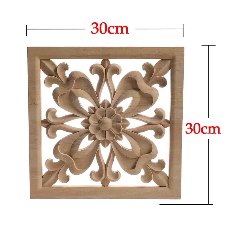 Appliques murales en bois