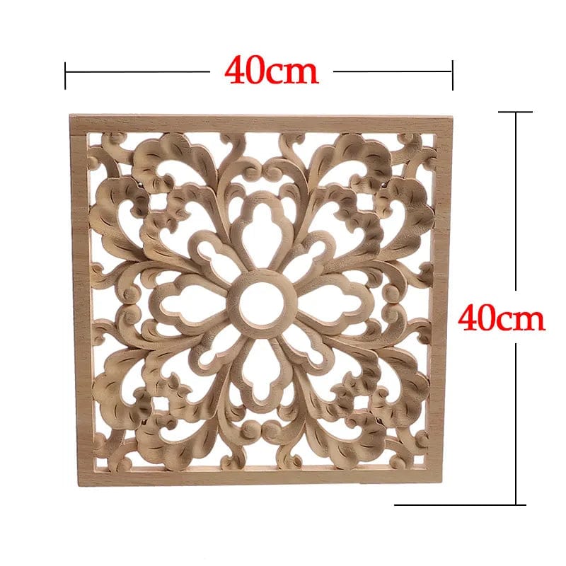 Appliques murales en bois