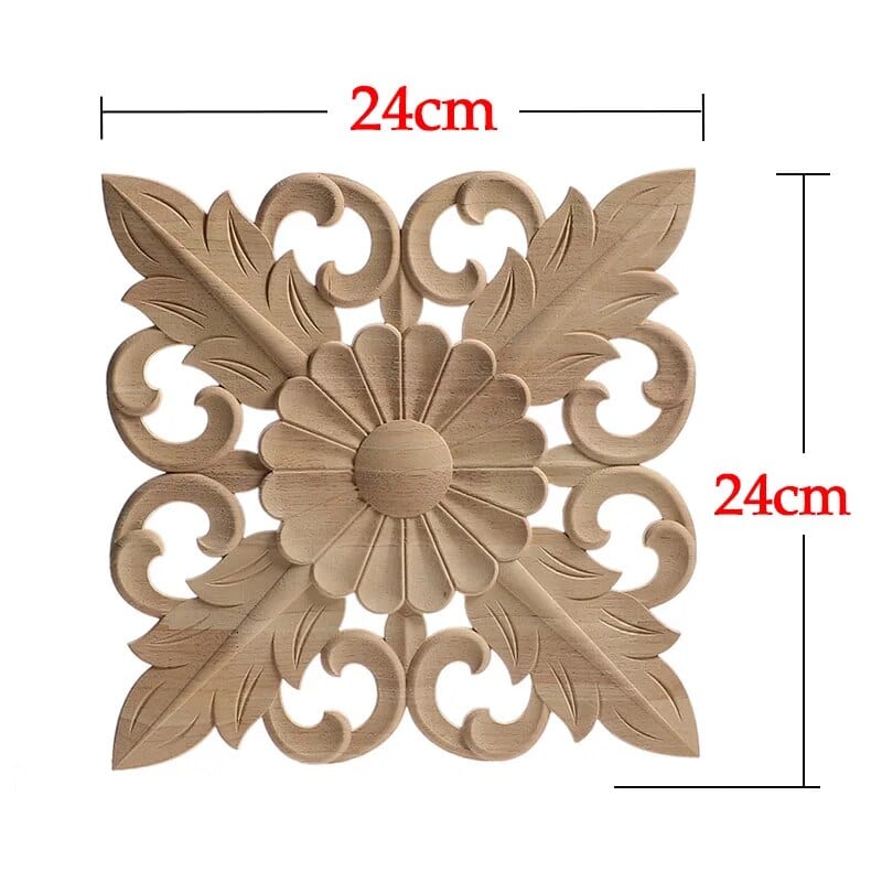 Appliques murales en bois