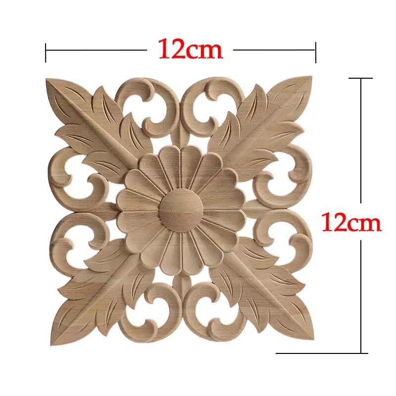 Appliques murales en bois