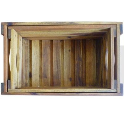 Caisse en bois decorative