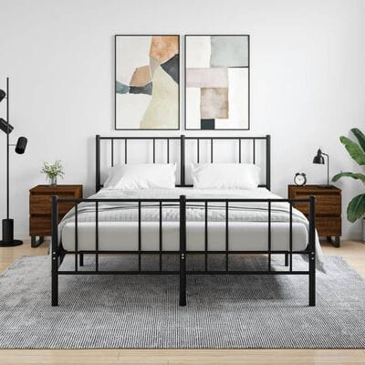 Chevet de lit en bois