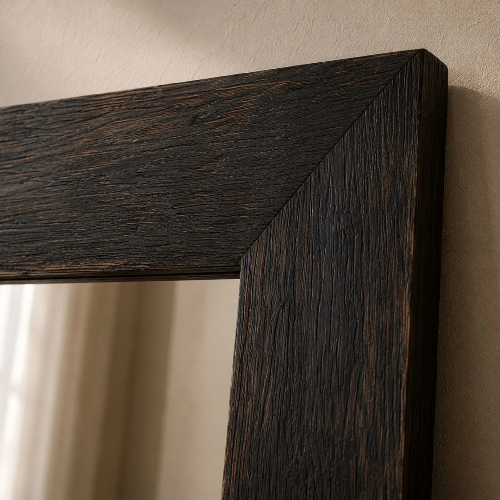 Grand miroir en chêne massif 80 × 120 cm – modèle ÉCHO
