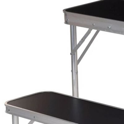 Ensemble table pliable