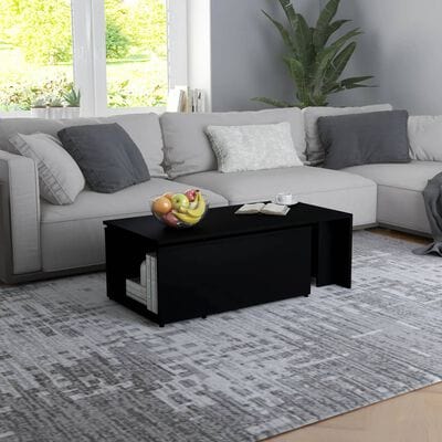 Grande table basse noir