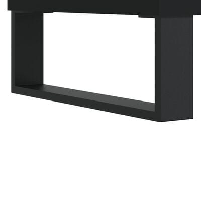 Lot 2 table de chevet noir