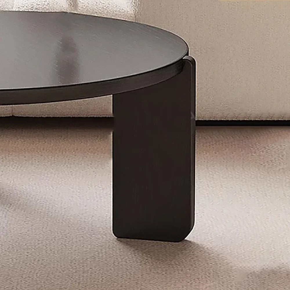 Table basse industrielle ronde