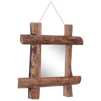 Miroir en bois naturel