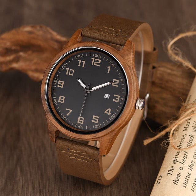 Montre en bois "Brise"