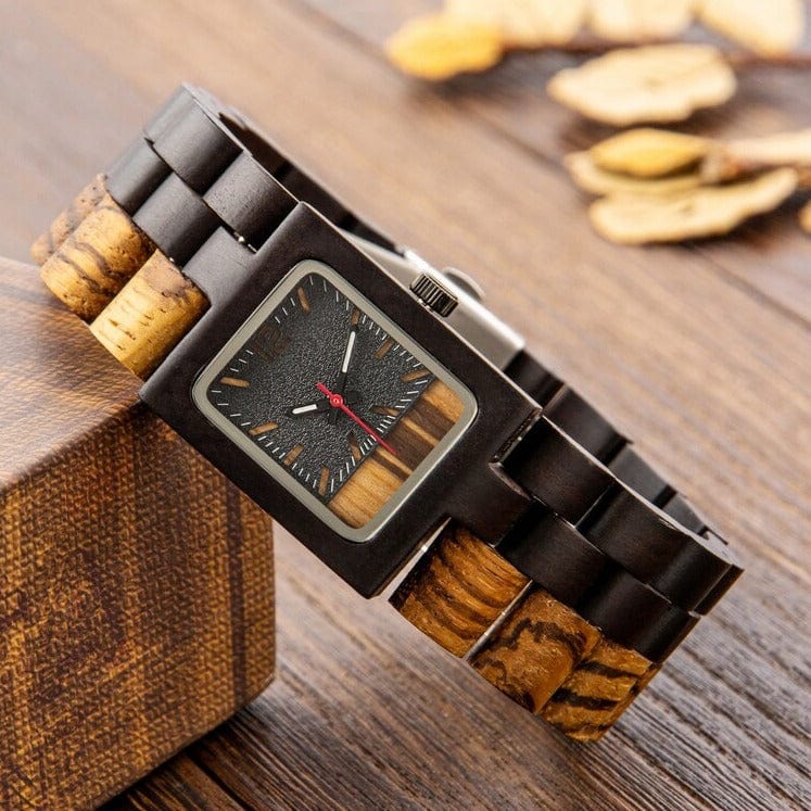 Montre en bois "Cadran"