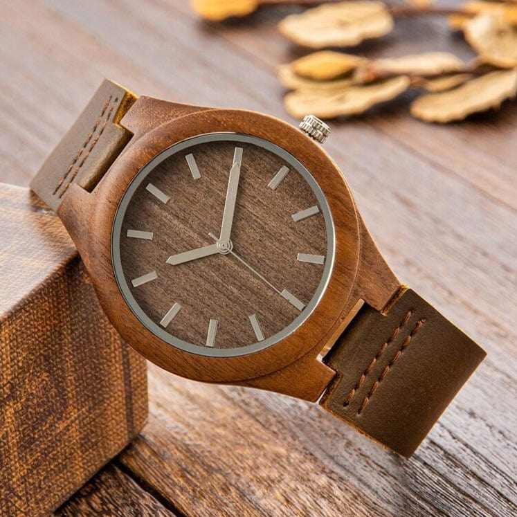 Montre en bois "Craft"