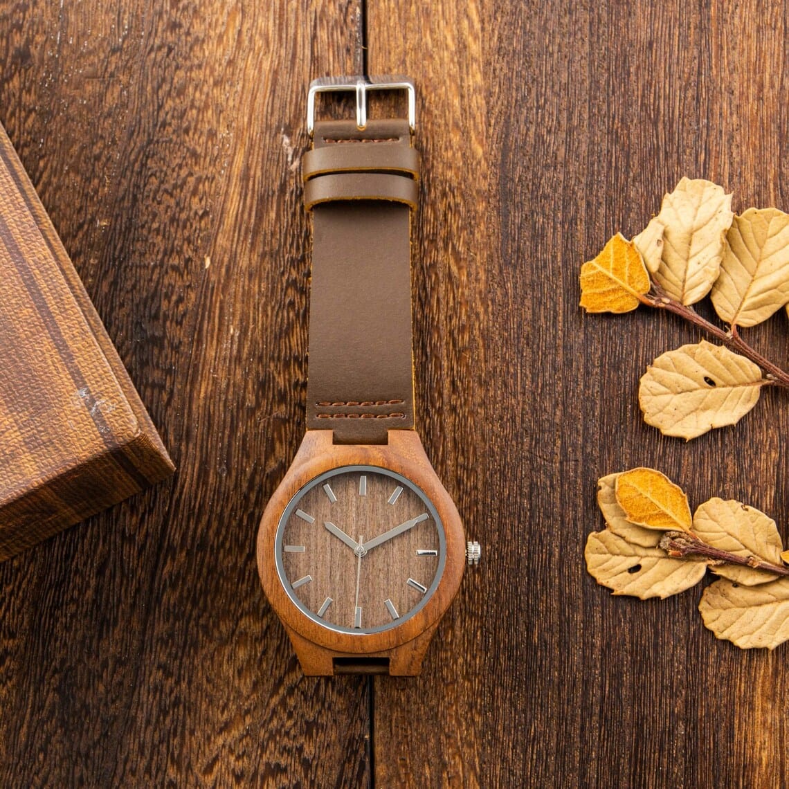 Montre en bois "Craft"