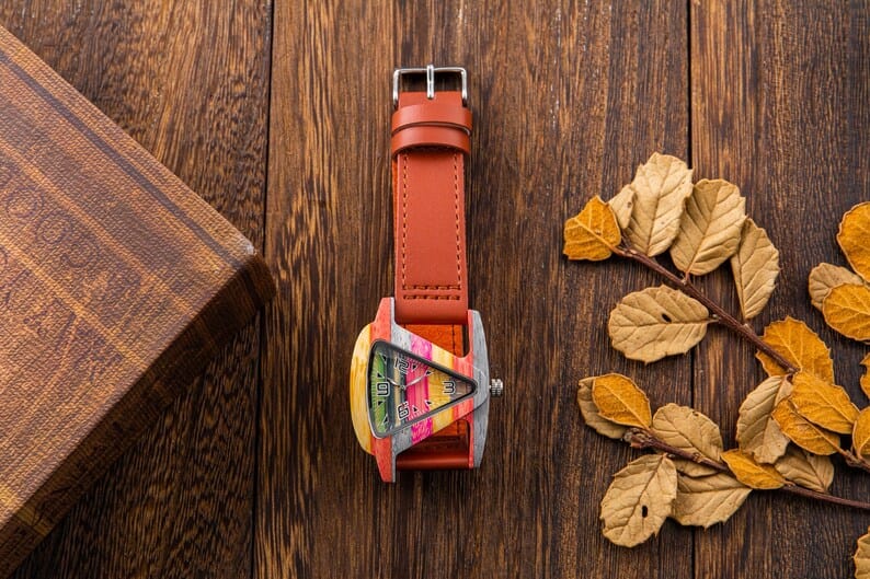 Montre en bois "Design"