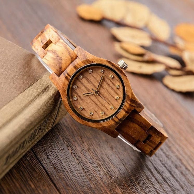 Montre en bois "Diamond"