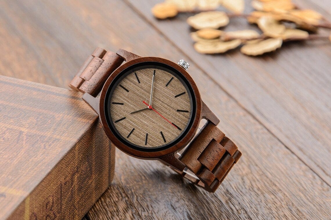 Montre en bois "Douce"