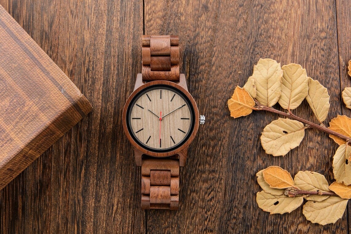 Montre en bois "Douce"